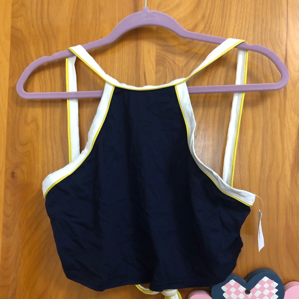 Tank Navy Blue Top
